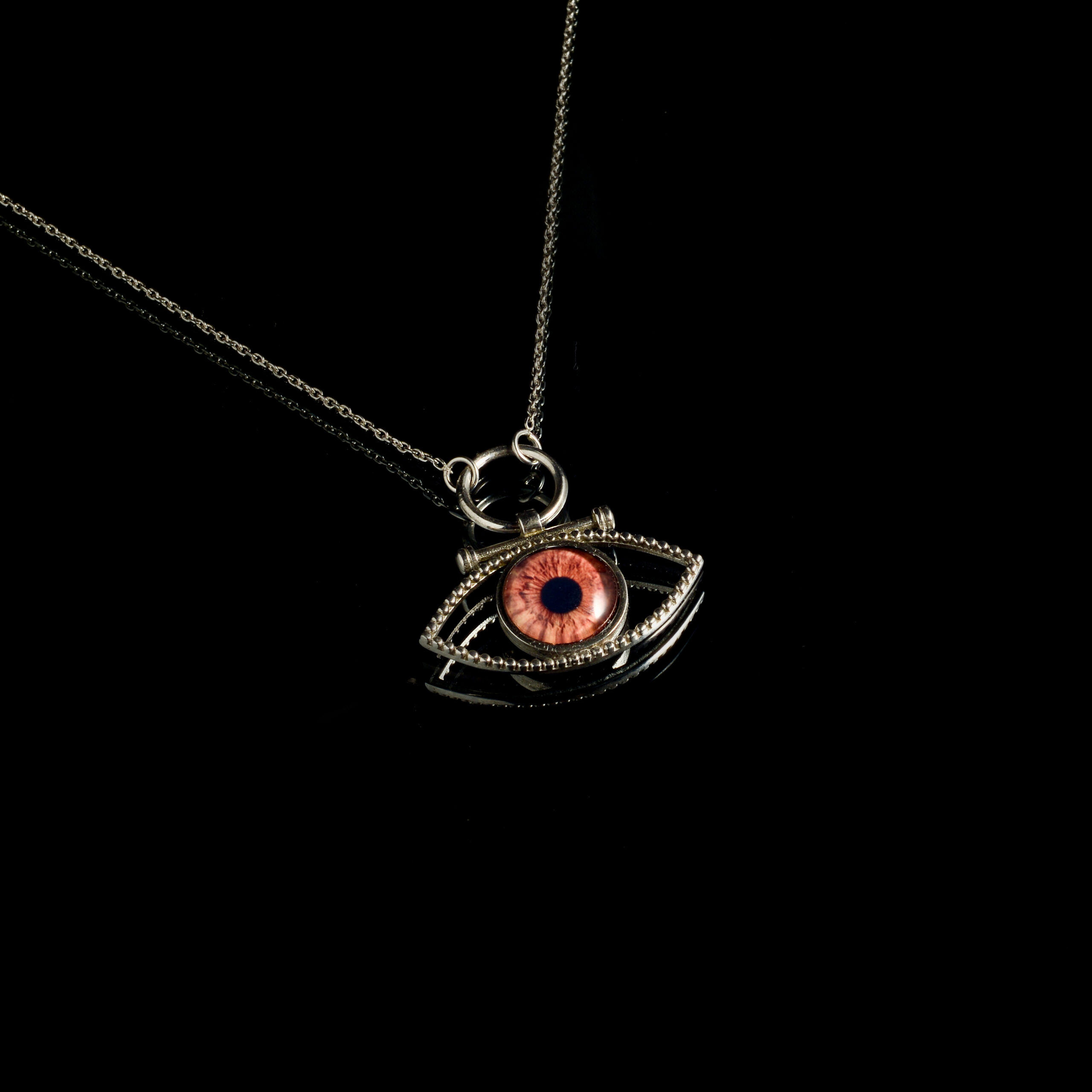 Horus gözü altın kaplama35x24mm